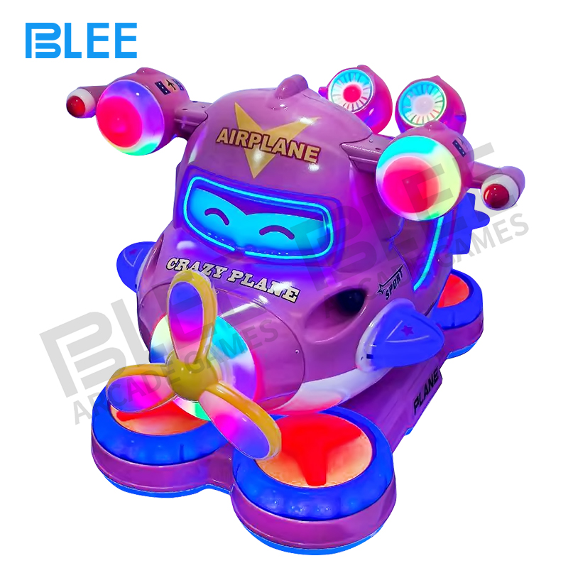 airplane kiddie ride (10) Fun cartoon airplane rocking toy for kids