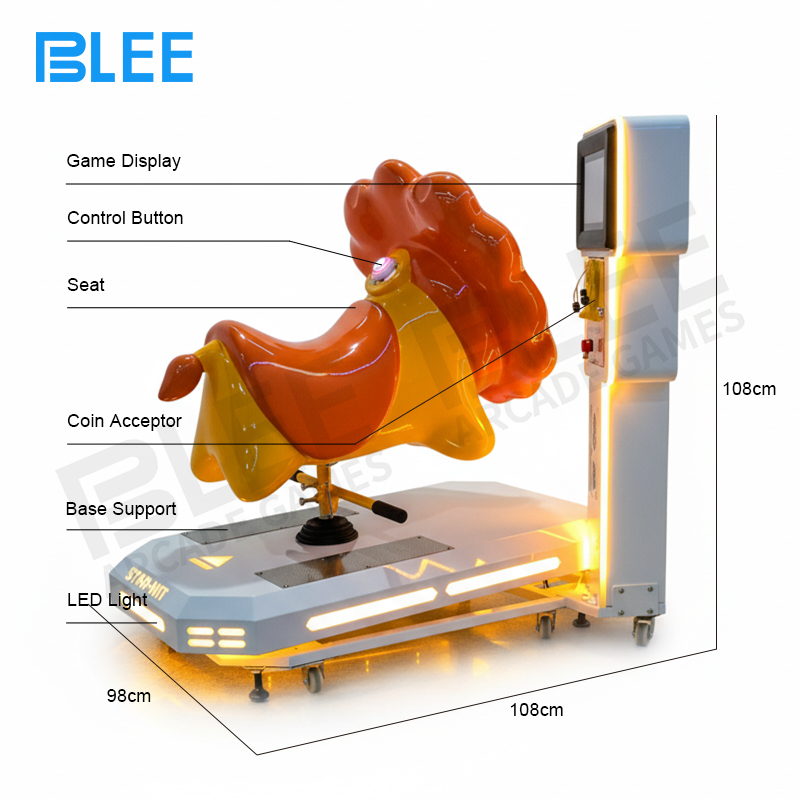 Little Lion installation in family entertainment center