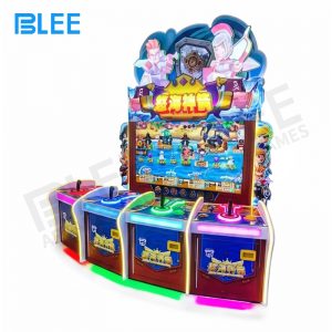 BLEE Ocean Fury Archery redemption game full cabinet display