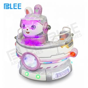 BLEE Space Bunny Cup Spin ride in entertainment center
