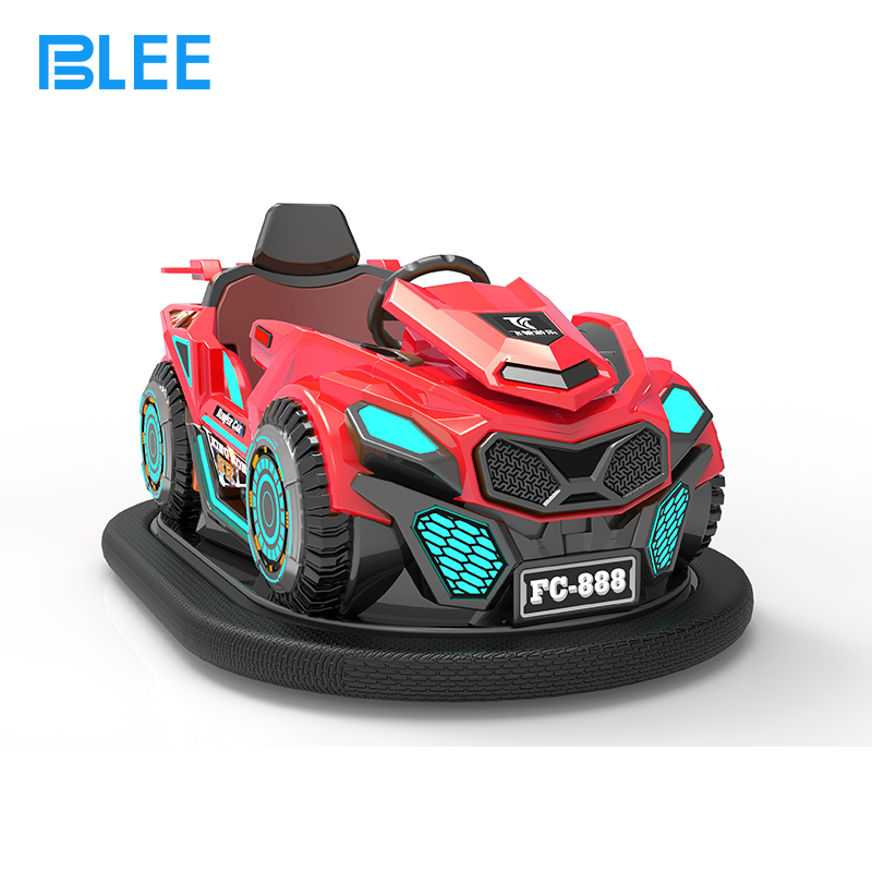 bumper car BLEE King Kong SR heavy-duty drift bumper car in operation