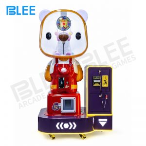 Close-up of bill acceptor and coin mechanism