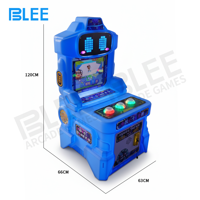 BLEE Arcade Kid Speed Master children's racing simulator full unit view