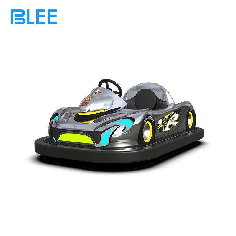 children's amusement ride Close-up of GT series safety features and bumper design details