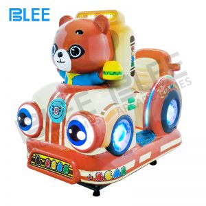 Children enjoying classic bear swing experience