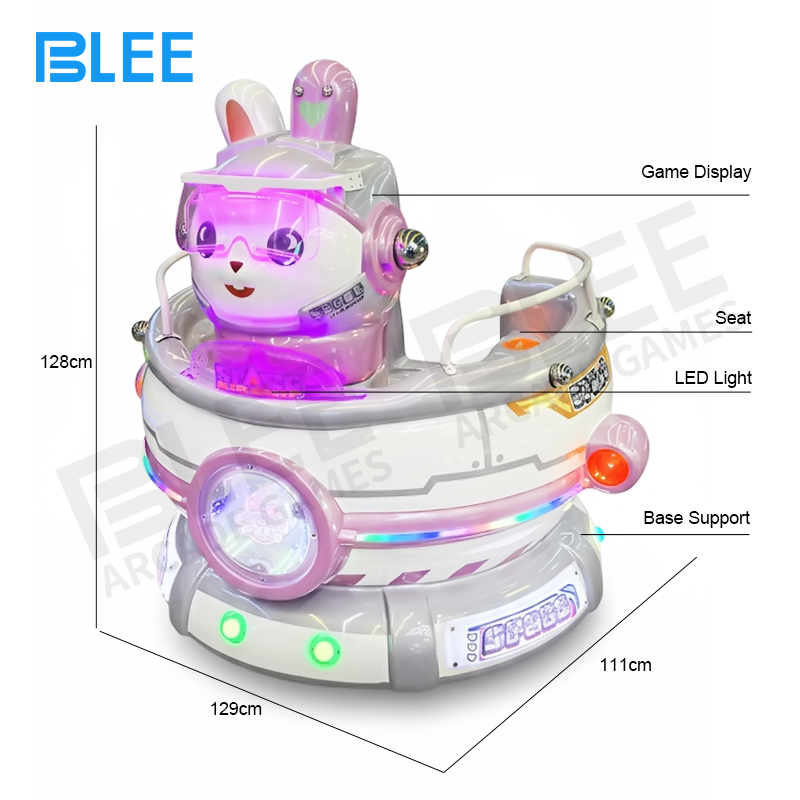 Space Bunny installation in modern shopping mall