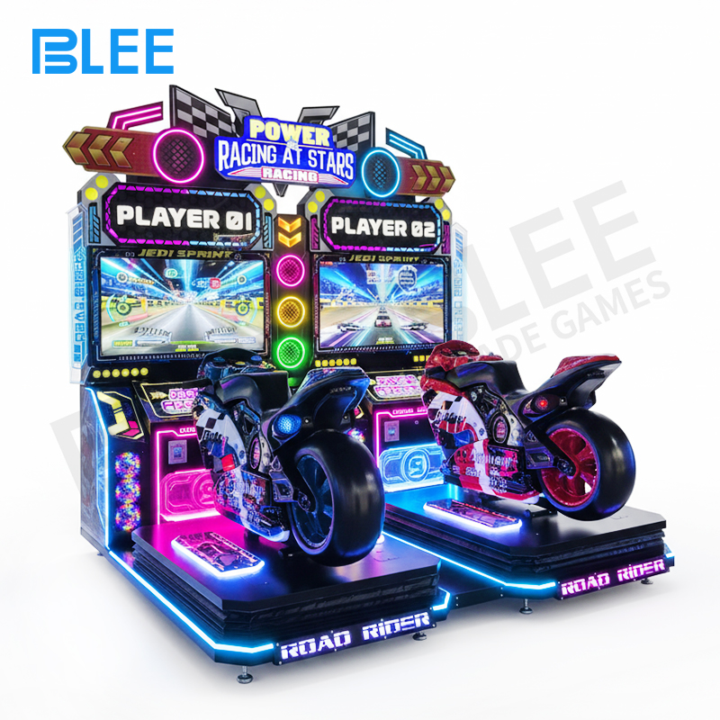 dual-rider simulator Customizable thematic designs for venue branding