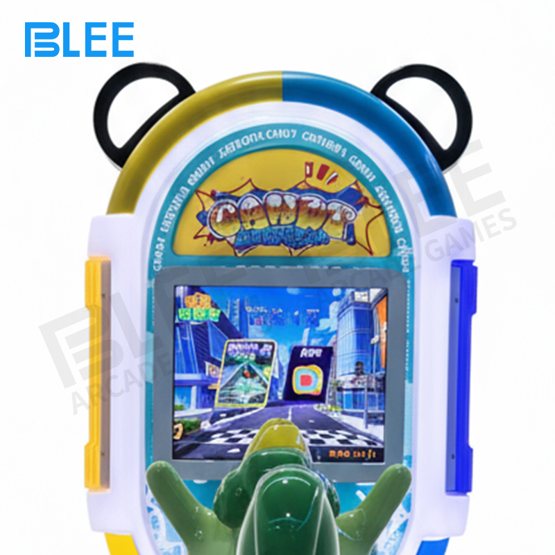 Commercial steel construction of candy themed equipment