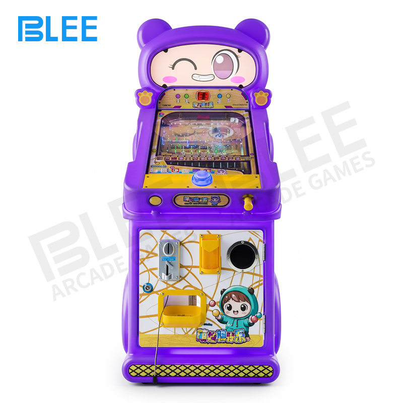 fantasy arcade game Royal purple cabinet with sparkling details