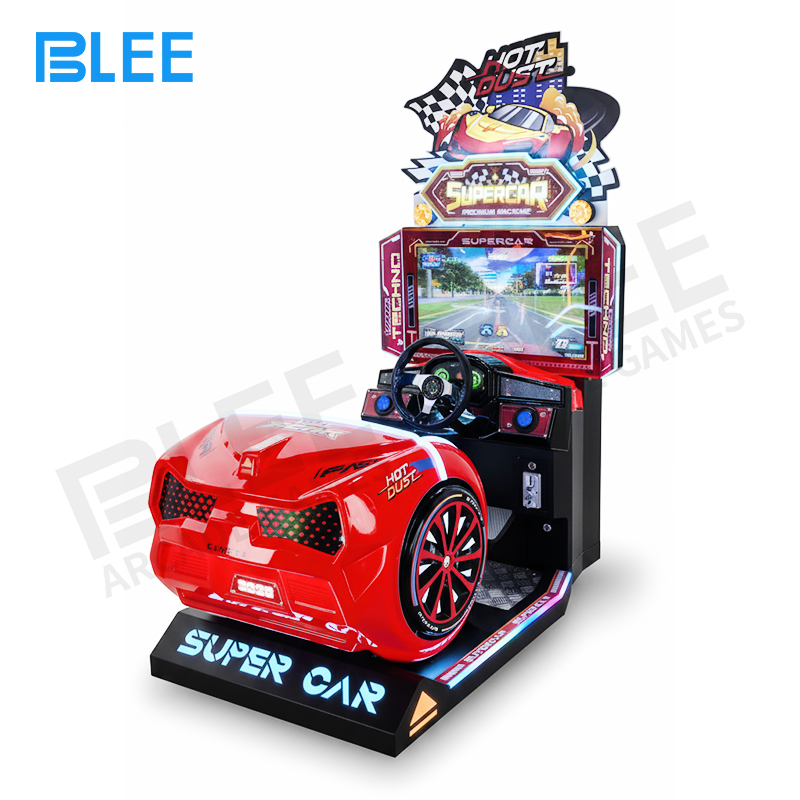 force feedback steering Player engaged in immersive racing experience