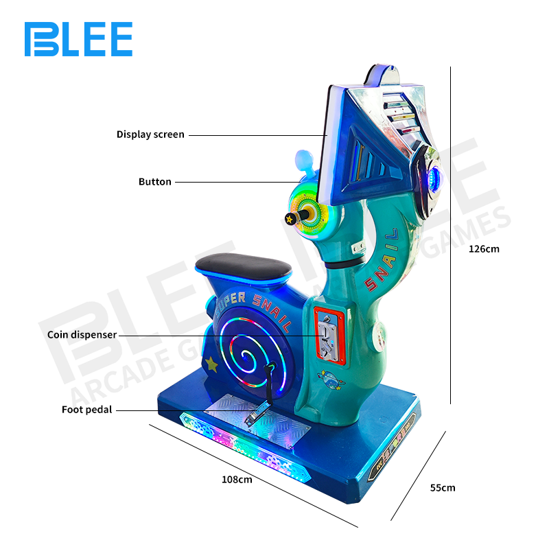 Snail-themed character design details