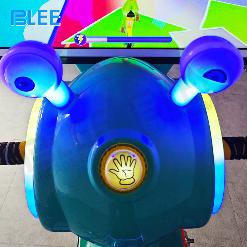 Child enjoying gentle rocking motion