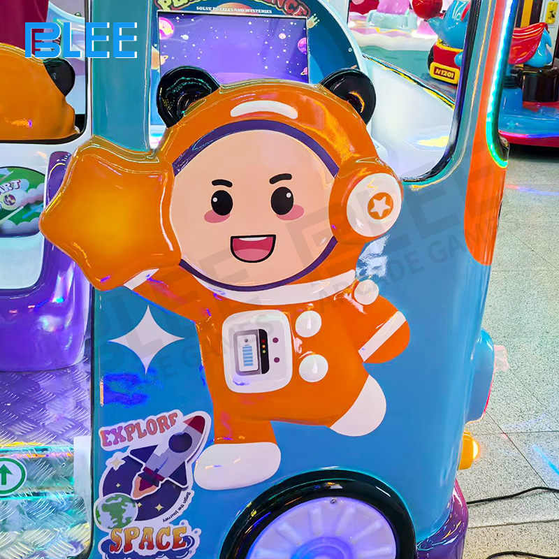 Ride installation in family entertainment center