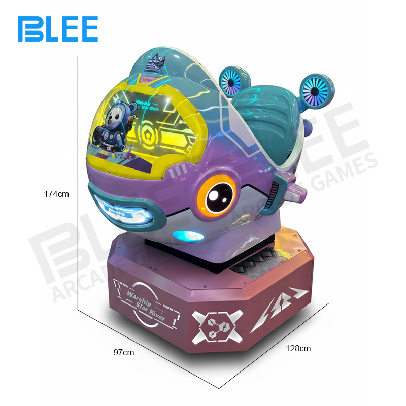 BLEE Star Warship with dynamic blue LED illumination