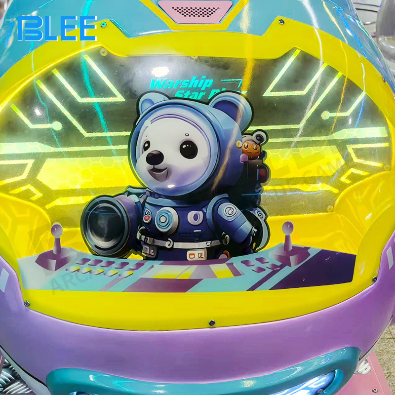 BLEE total solutions featuring space-themed attractions