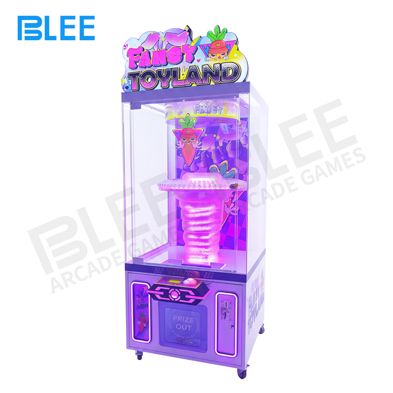 interactive vending Happy customer holding successfully won prize