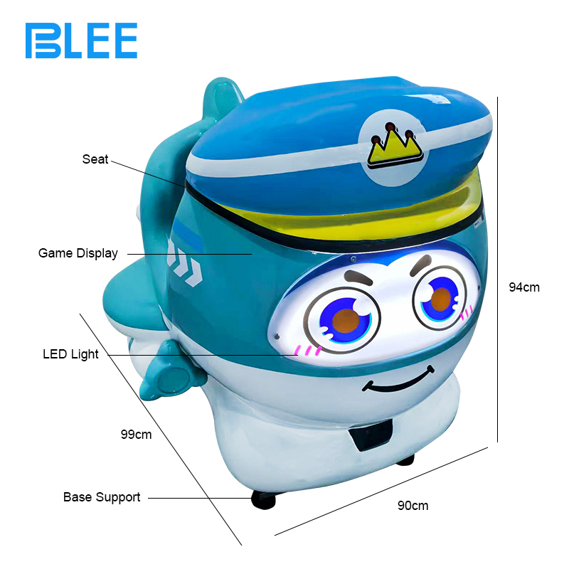 Coin operated flying kiddie game