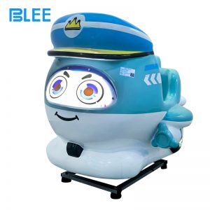 Coin operated airplane kiddie machine