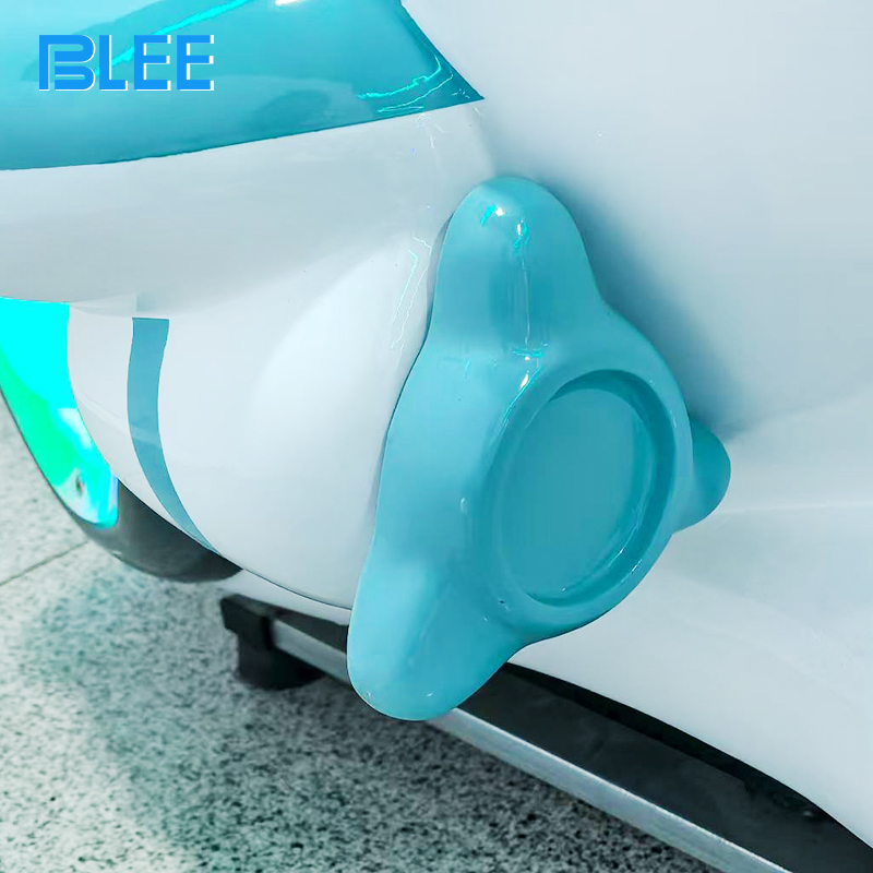 Colorful airplane rocking ride for kids