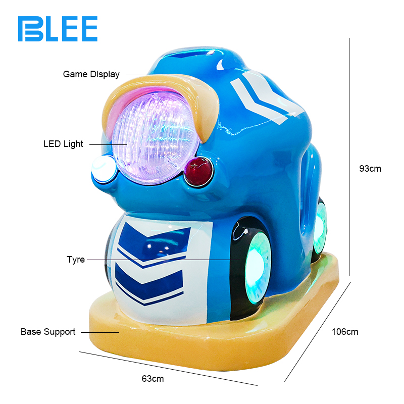 Coin operated racing kiddie game