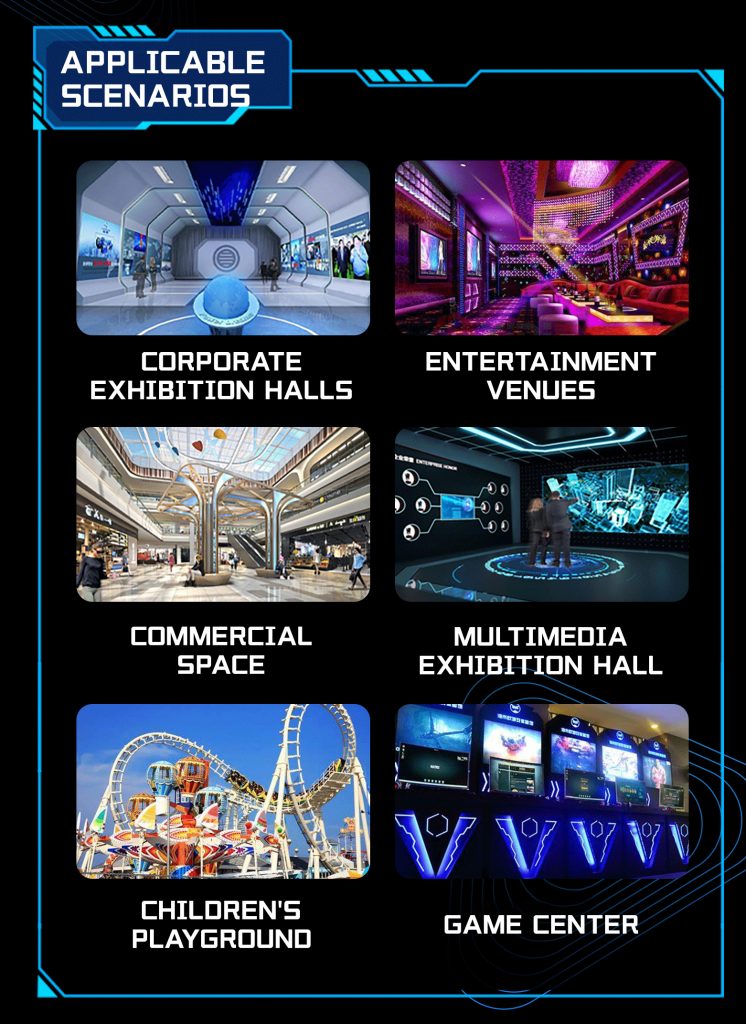 HD motion game simulator