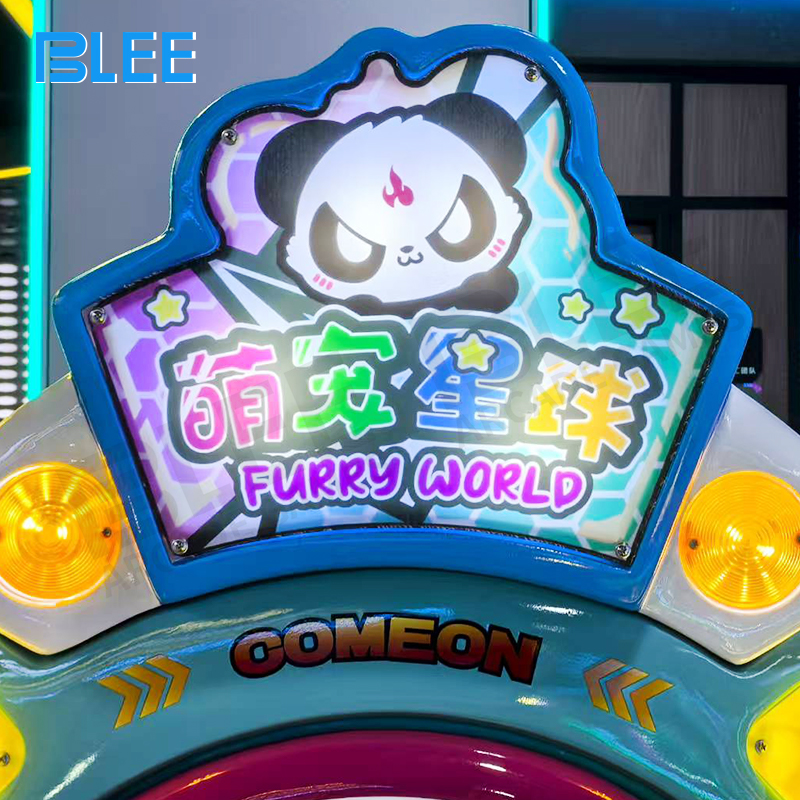 Cute Pet Planet installation in family entertainment center