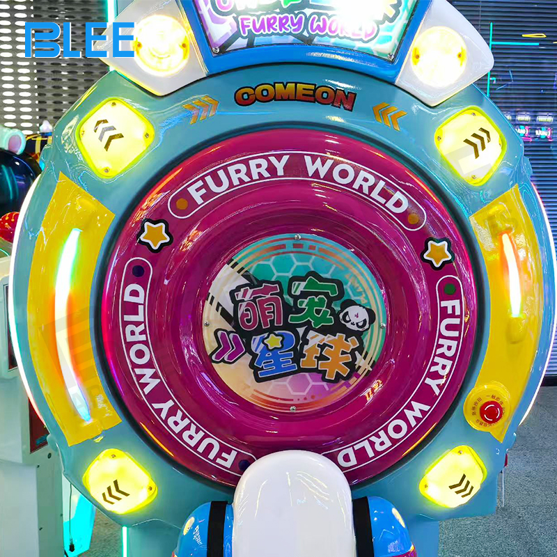 BLEE total solutions featuring interactive amusement rides