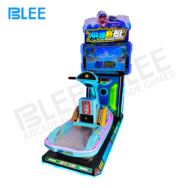 rowing game machine Player Riding BLEE Surf Racing Game Machine