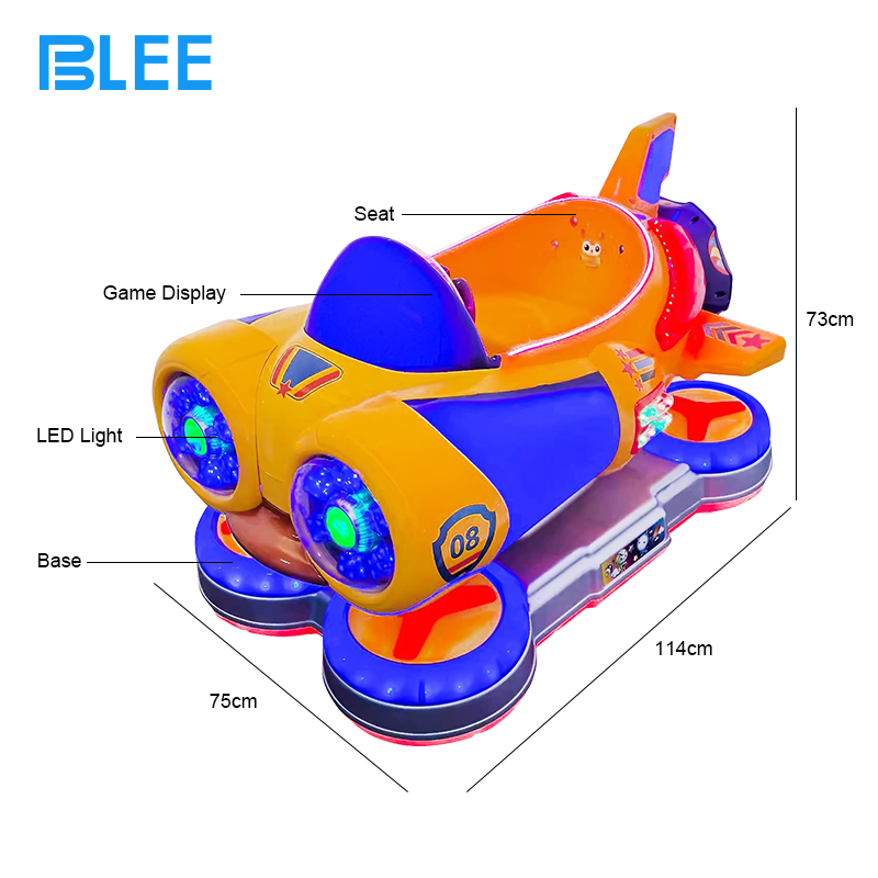 BLEE space airship kiddie ride for kids