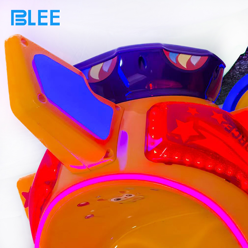 LED light space kiddie ride for shopping mall