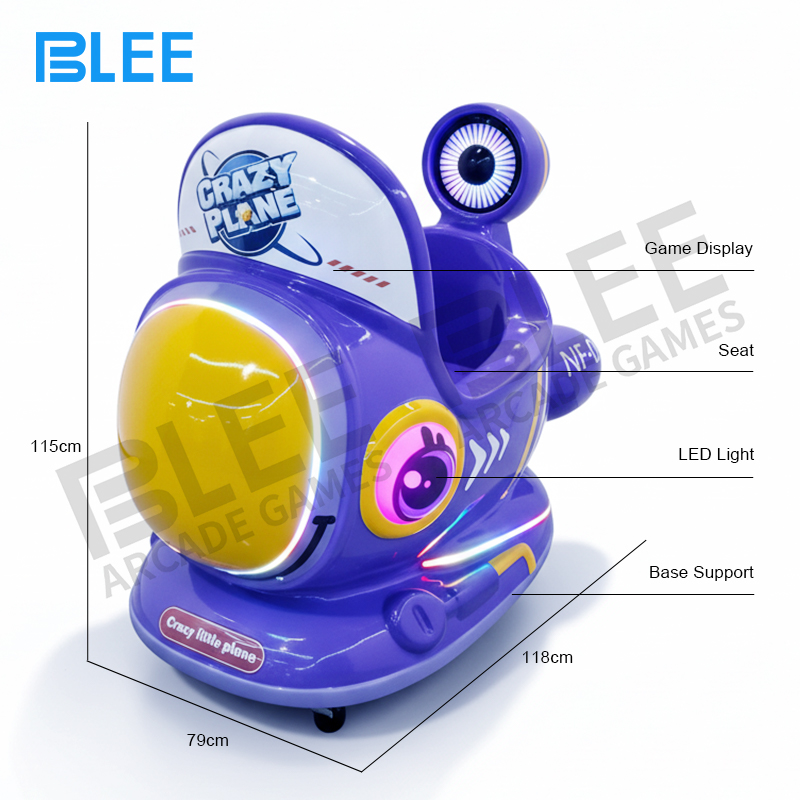 BLEE total solutions featuring blue amusement equipment