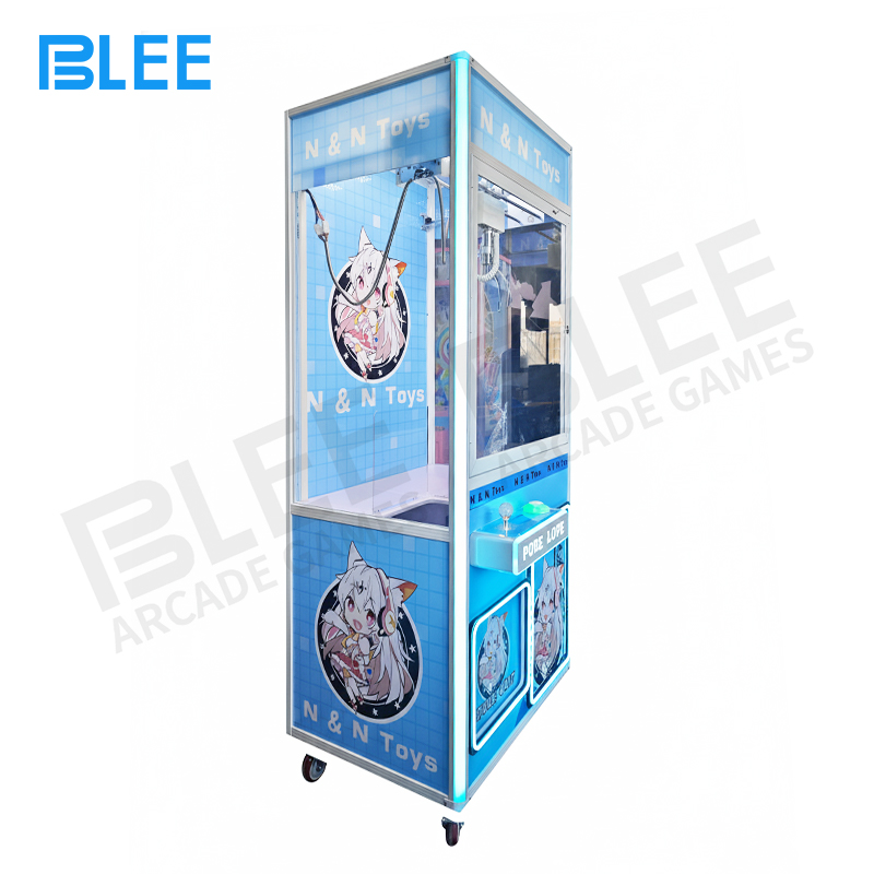 themed claw game Different wood finish options including natural, stained, and painted variations