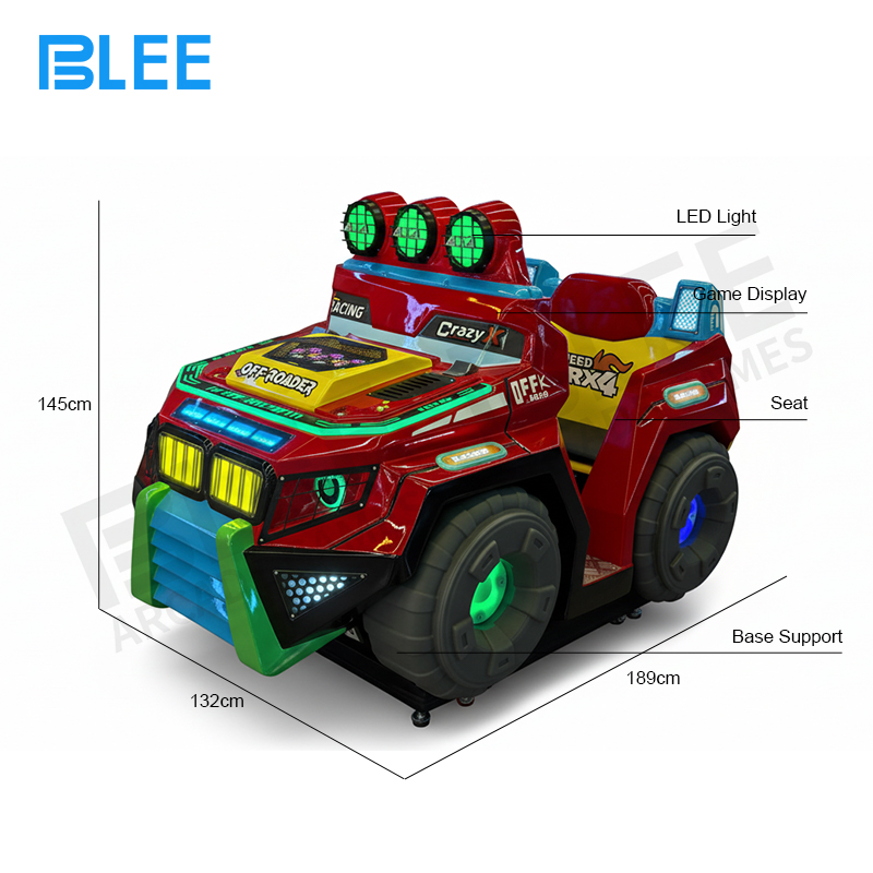 Steel frame construction of swing ride