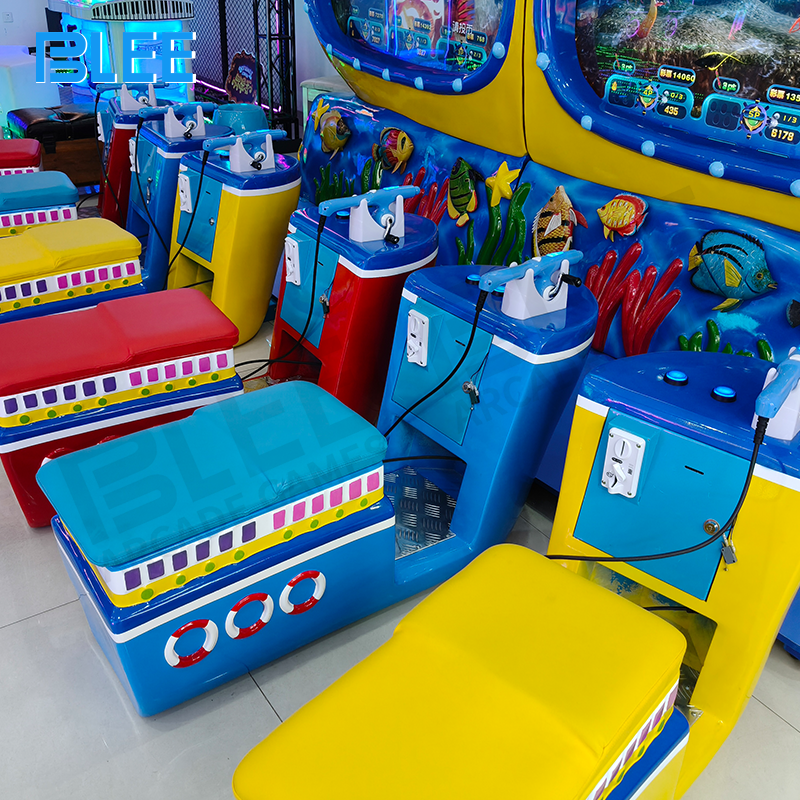 Realistic fishing rod controllers with authentic tactile feedback and motion sensing