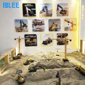 Sandpit engineering game equipment for indoor playground