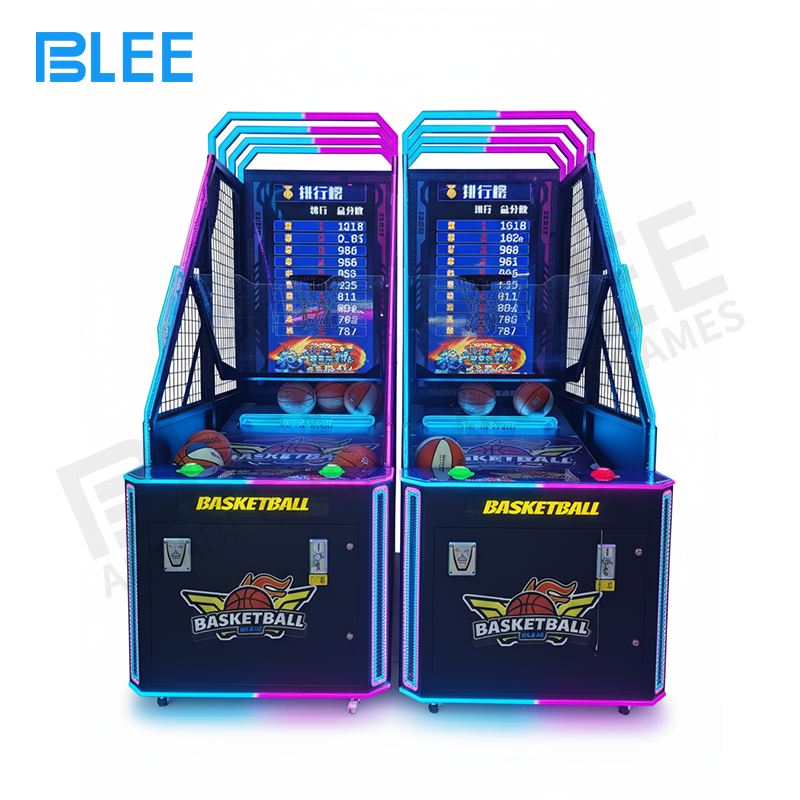 adult premium basketball arcade Professional BLEE Pro Hoop Challenge cabinet with tournament-grade 230*100*250cm dimensions