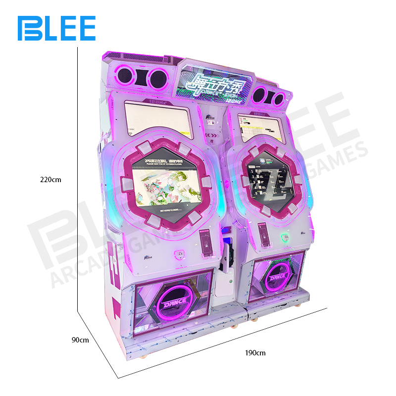 Complete BLEE Rhythm Cube Pro 120Hz system in modern 1900x900x2200mm cabinet