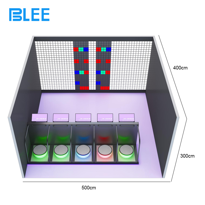 Expansive BLEE Ultimate Balance Champion arena measuring 6x4x3 meters