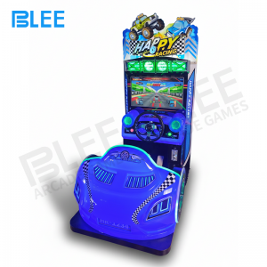 BLEE Happy Flyer compact racing game (Blue version) full front view