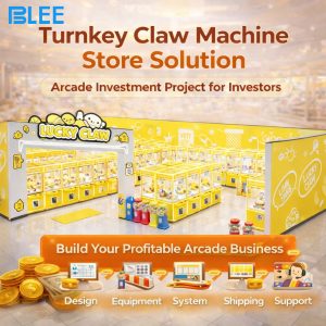 BLEE turnkey claw machine store solution