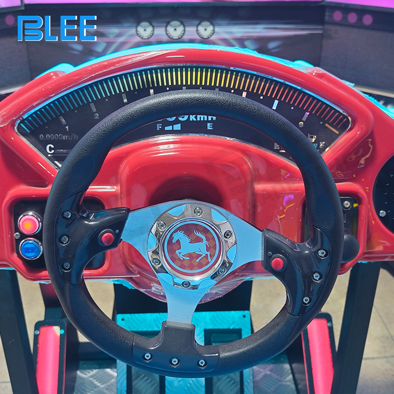 Robust cabinet and frame construction designed to handle vigorous steering inputs