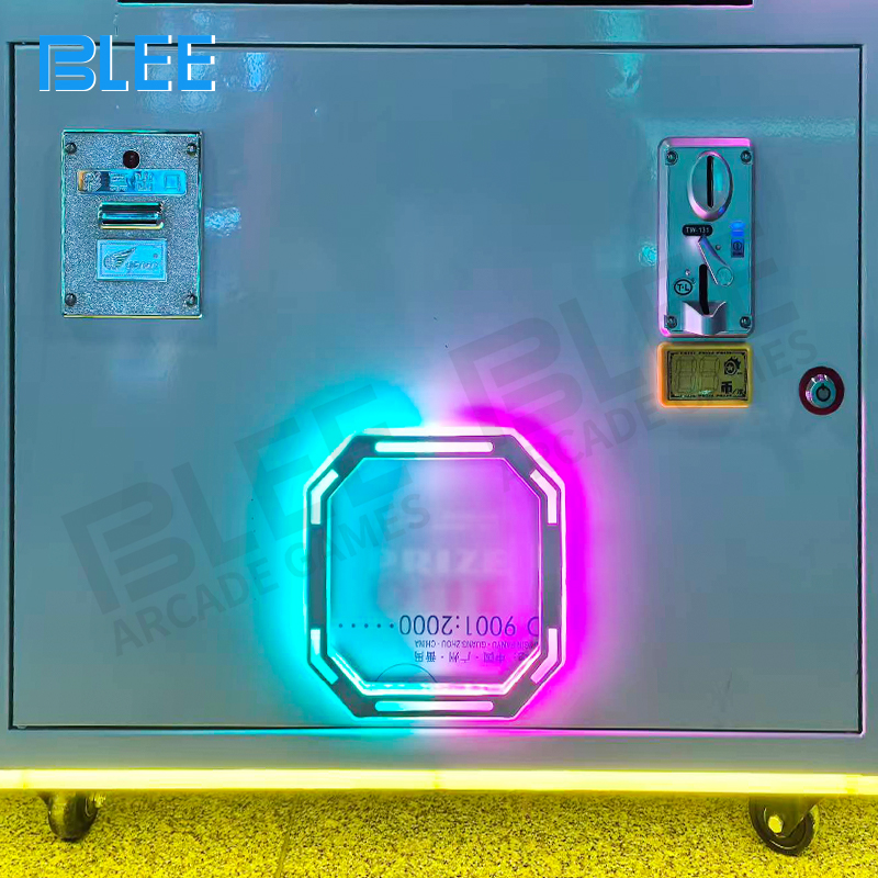 Complete BLEE Slam Dunk Surprise basketball machine with vibrant LED display system