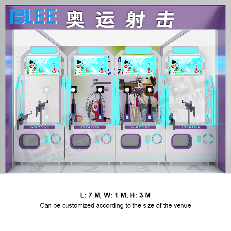 Shooter in proper competition stance using high-precision professional competition shooting rifle