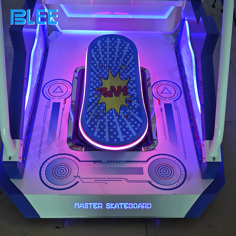 Authentic skateboard controller with precise tilt and balance mechanics