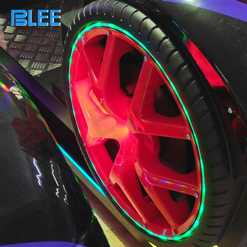 Dynamic motion seat mechanism providing immersive racing feedback