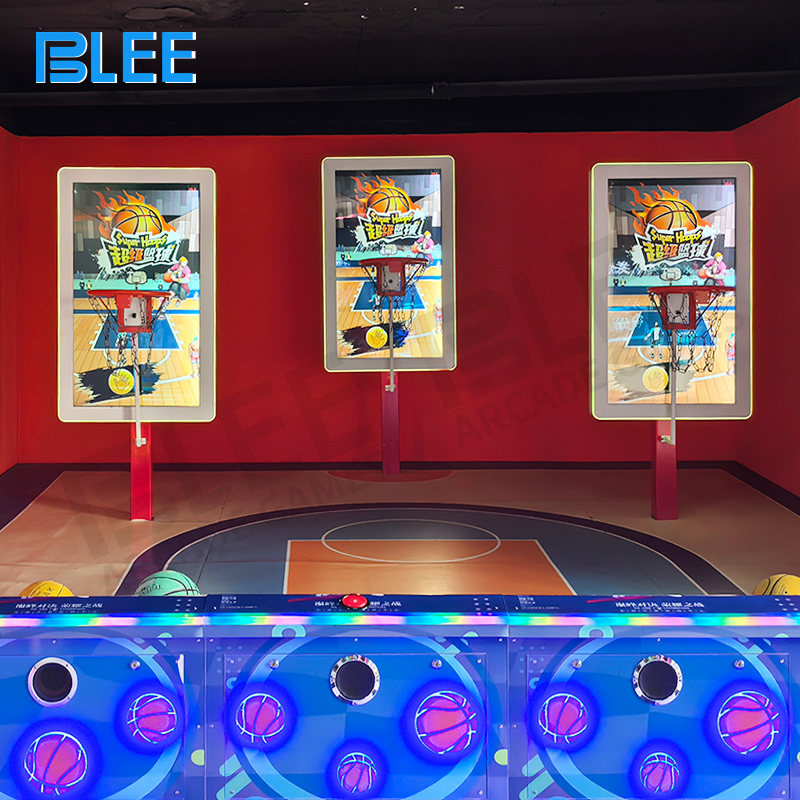 interactive basketball game Professional 7-inch PU basketballs included in the complete equipment package