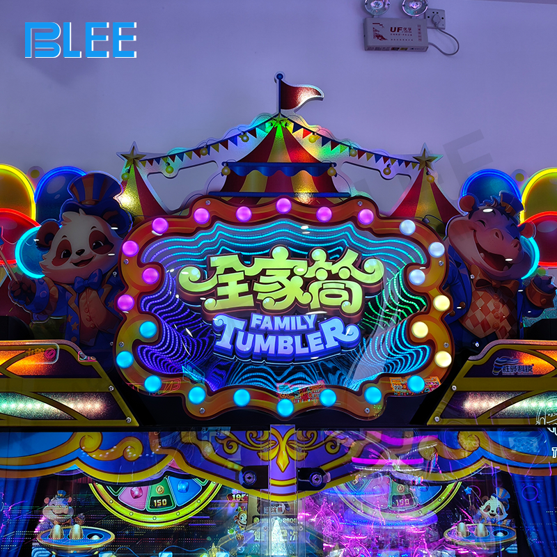 65-inch high-definition screen displaying multiple interactive game modes