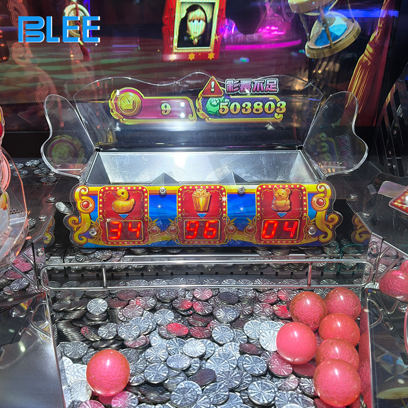 Visual spectacle of six barrels opening simultaneously with massive coin payout