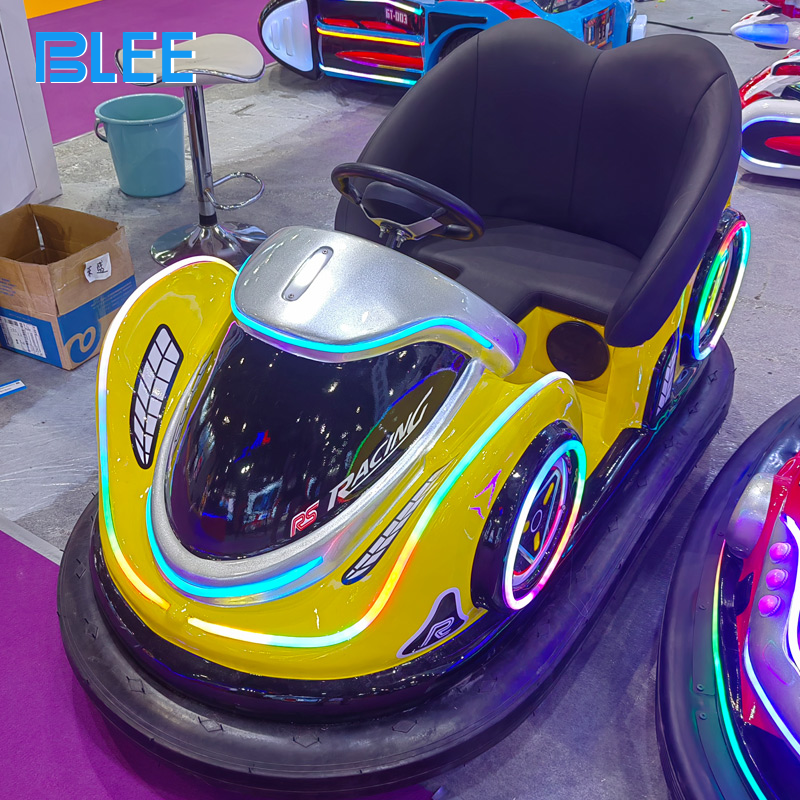 Detailed close-up examination of advanced inflatable collision barrier system demonstrating safety engineering