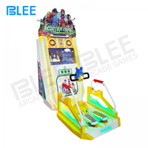 High-resolution display featuring urban skatepark environments